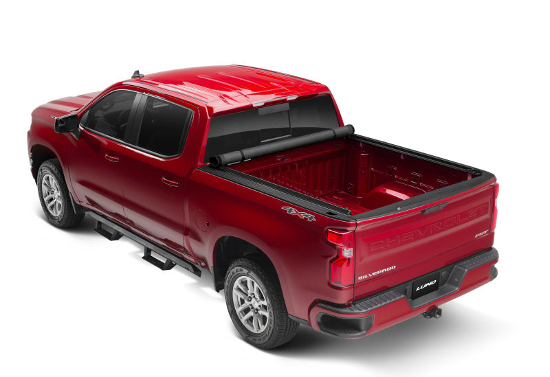 Lund 94-03 GMC Sonoma (6ft. Bed) Genesis Elite Roll Up Tonneau Cover - Black