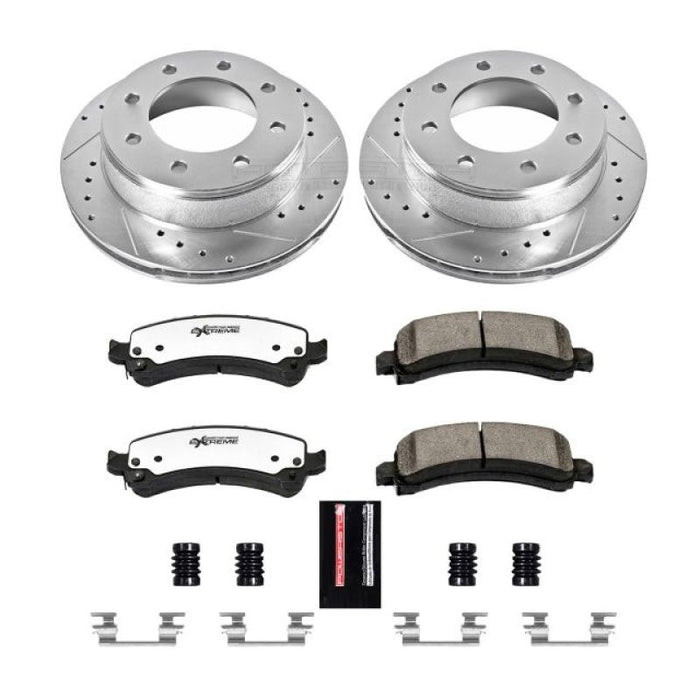 Power Stop 03-17 Chevrolet Express 2500 Rear Z36 Truck & Tow Brake Kit