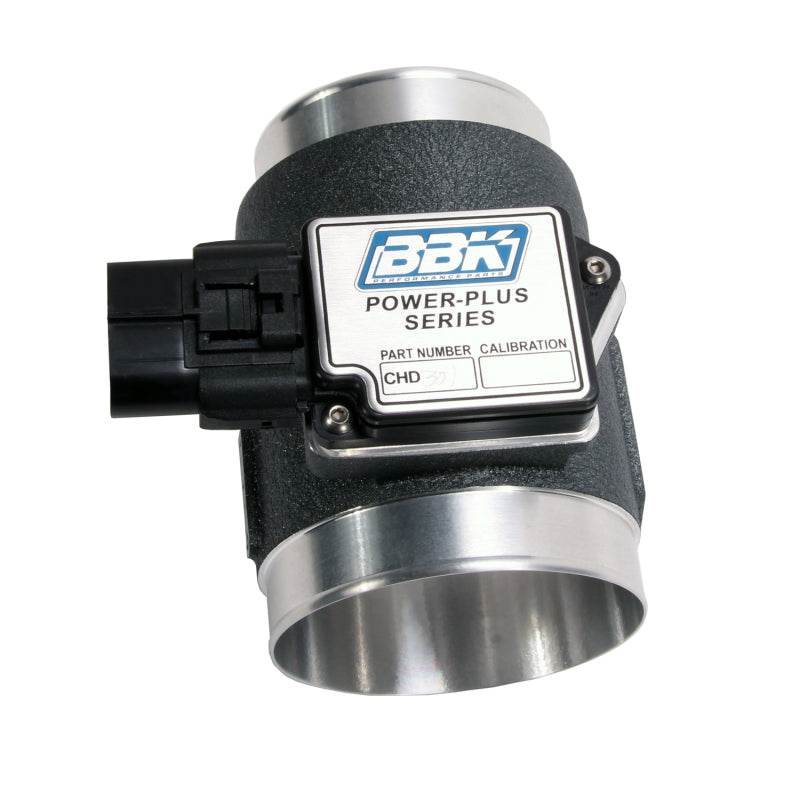 BBK 86-93 Mustang 5.0 Mass Air Meter 76mm 24 lb Inj. Factory Air Box Calibration