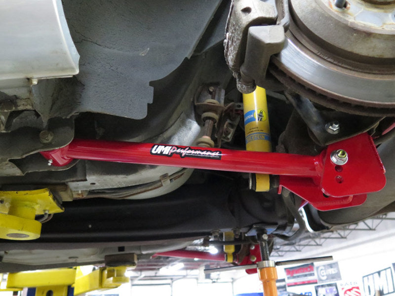 UMI Performance 82-02 GM F-Body Tubular Non-Adjustable Lower Control Arms - Red