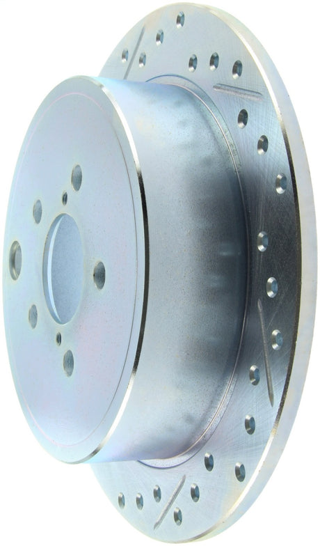 StopTech Select Sport 09-13 Subaru Forester Slotted and Drilled Right Rear Rotor