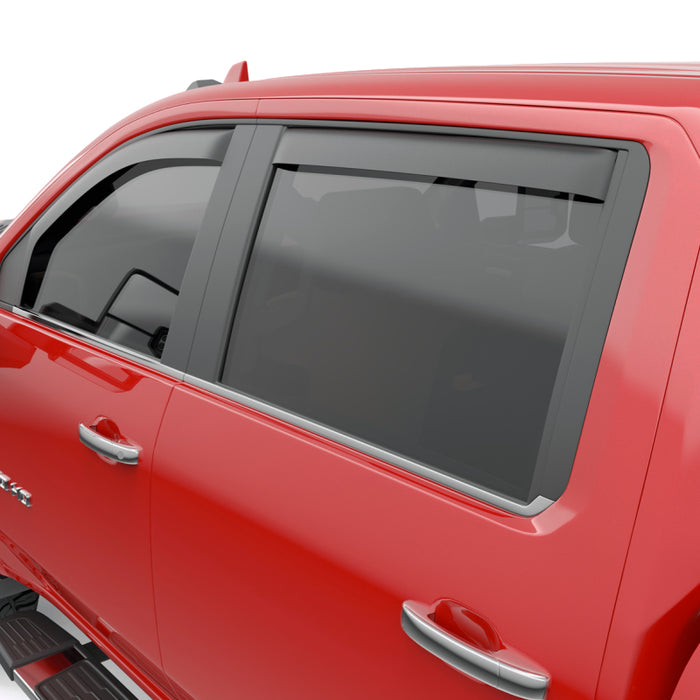 EGR 20-23 Chevrolet Silverado HD In-Channel Window Visors - Matte Black