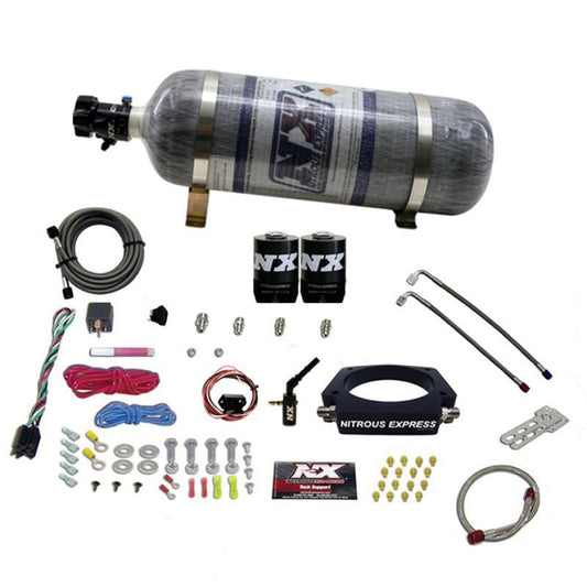 Nitrous Express 2014+ GM 6.2L Truck Nitrous Plate Kit (35-300HP) w/Composite Bottle