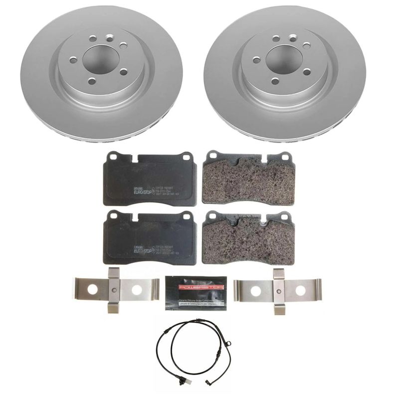 Power Stop 06-09 Land Rover Range Rover Sport Front Euro-Stop Brake Kit