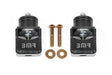 BMR Chevy SS and Pontiac G8 Motor Mount Kit (Solid Bushings) Black Hammertone BMR Suspension