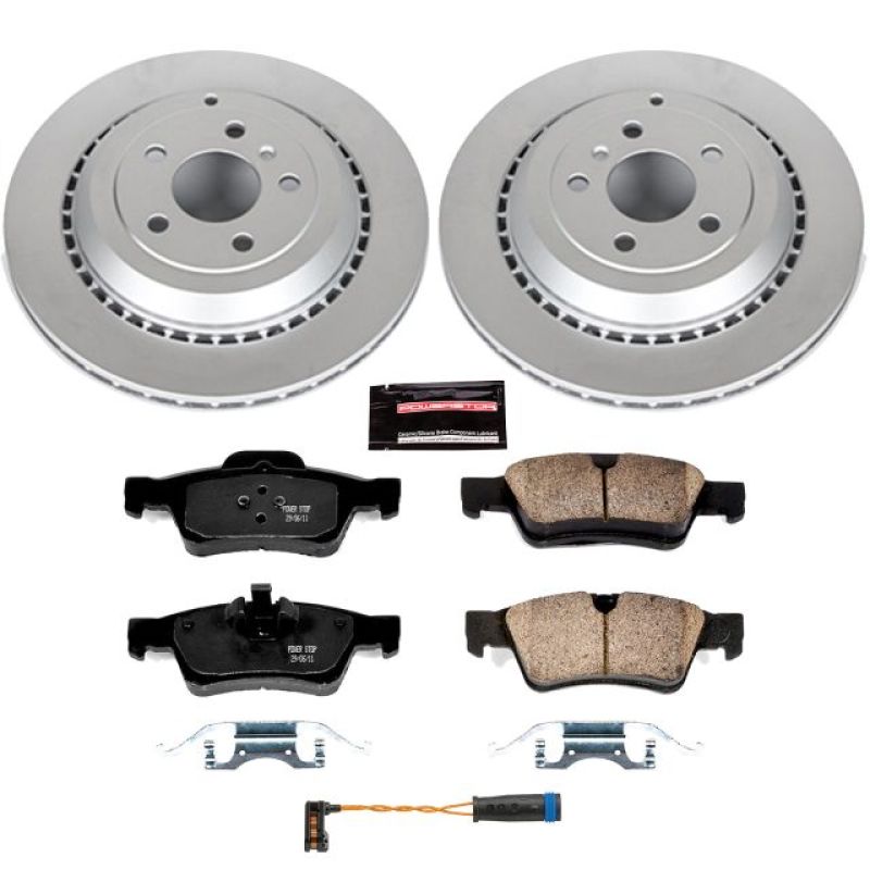 Power Stop 05-06 Mercedes-Benz G55 AMG Rear Z23 Evolution Sport Coated Brake Kit