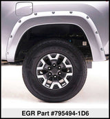 EGR 14+ Toyota Tundra Bolt-On Look Color Match Fender Flares - Set - Silver Sky
