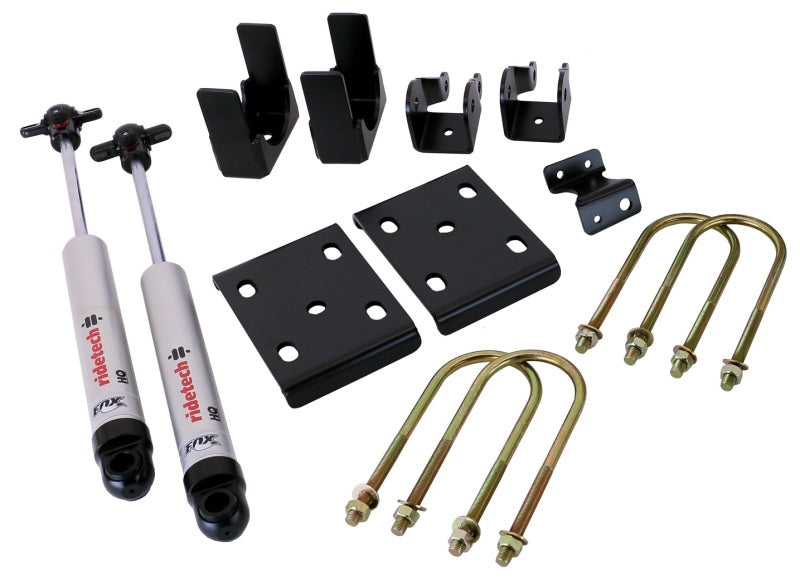 Ridetech 90-93 Chevy C1500 and 454SS StreetGrip System w/ HD Drop Spindles