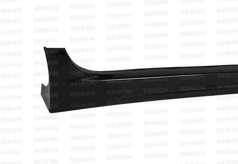 Seibon 08-10 Mitsubishi Evo X VR-style Carbon Fiber Side Skirts