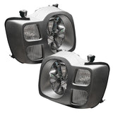 Oracle Lighting 02-04 Nissan Xterra SE Pre-Assembled LED Halo Headlights -Red