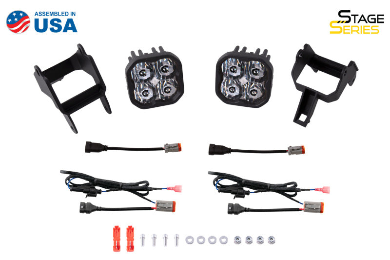 Diode Dynamics SS3 Sport Type SDX Kit ABL - White SAE Fogg