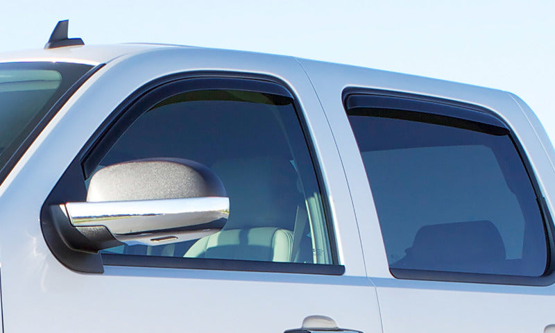 Lund 15-19 Chevrolet Colorado w/ Extended Cab Ventvisor Elite Window Deflectors - Smoke (2 Pc.)