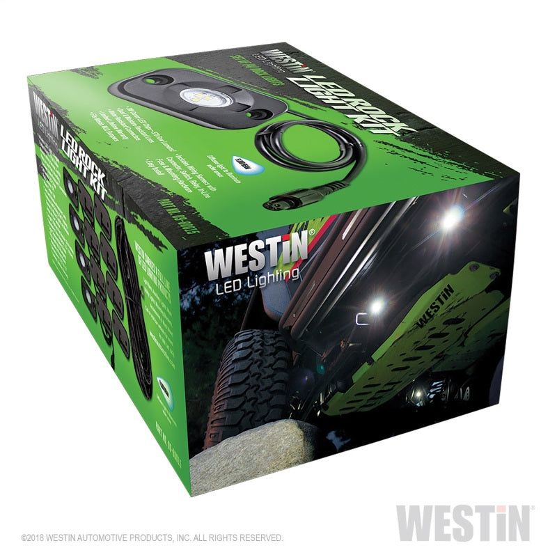 Westin LED Rock Light Kit - 07-18 Jeep Wrangler JK / 18-19 Jeep Wrangler JL