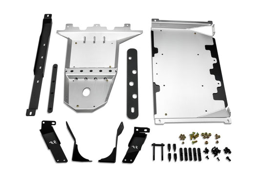 Rugged Ridge 18-23 Jeep Wrangler JLU 4dr Alum. Skid Plate for Engine/Trans - Tex. Blk