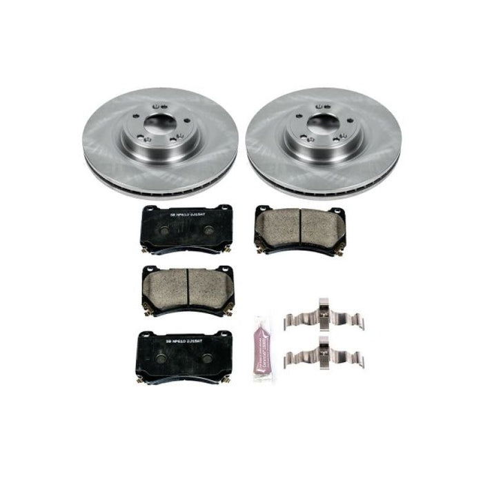 Power Stop 09-14 Hyundai Genesis Front Autospecialty Brake Kit