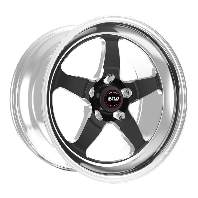 Weld S71 17x10 / 5x4.5 BP / 7.9in. BS Black Wheel (Low Pad) - Non-Beadlock