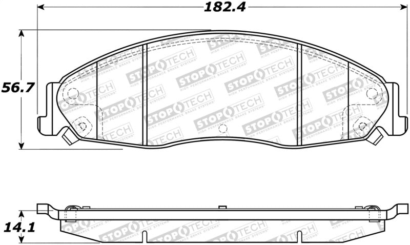 StopTech Street Brake Pads