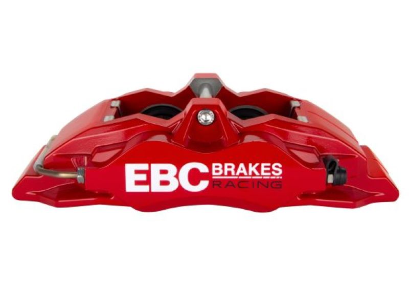 EBC Racing 05-11 Ford Focus ST (Mk2) Front Left Apollo-4 Red Caliper