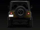 Raxiom 76-06 Jeep CJ7 Wrangler YJ & TJ Gladiator LED Tail Lights- Blk Housing (Smoked Lens)
