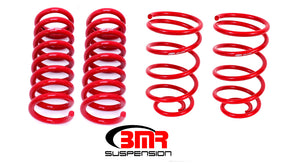 BMR 64-66 A-Body Lowering Spring Kit (Set Of 4) - Red BMR Suspension