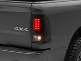 Raxiom 09-18 Dodge RAM 1500/2500/3500 Axial Series LED Tail Lights- BlkHousing- SmokedLens