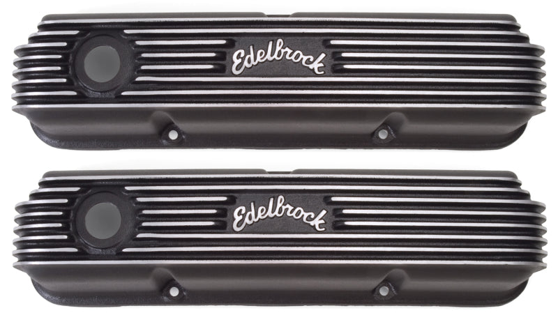 Edelbrock Valve Cover Classic Series Ford 1958-1976 FE V8 Black