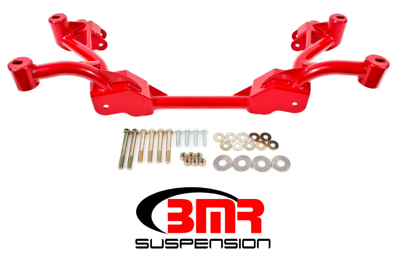 BMR 82-82 3rd Gen F-Body K-Member w/ No Motor Mounts and STD. Rack Mounts - Red BMR Suspension