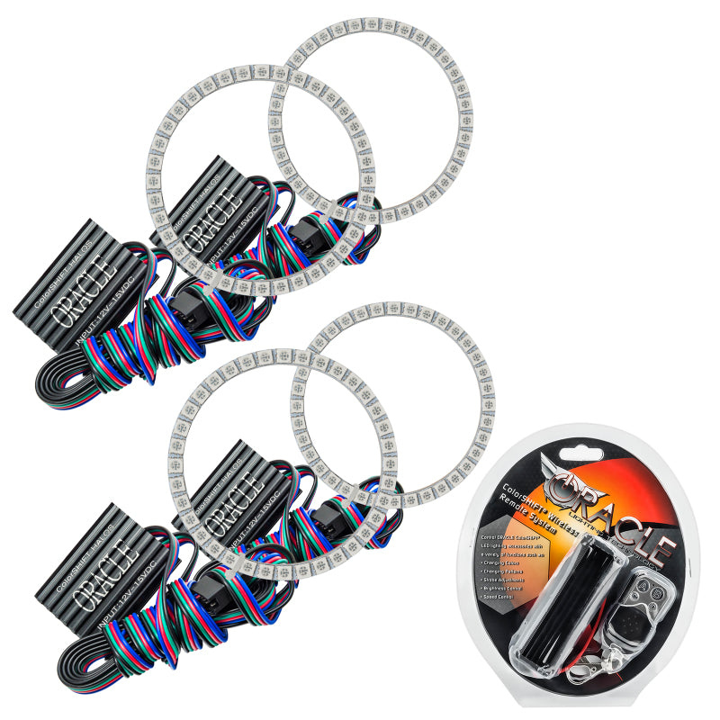 Oracle Nissan 370 Z 09-20 Dual Halo Kit - ColorSHIFT SEE WARRANTY