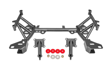 BMR 93-02 4th Gen F-Body K-member Low Mount Turbo LS1 Motor Mounts Pinto Mounts - Black Hammertone BMR Suspension