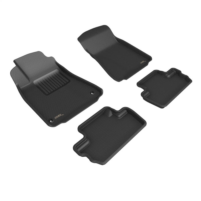 3D Maxpider 09-15 Lexus Is Kagu Floor Mat- Black R1 R2