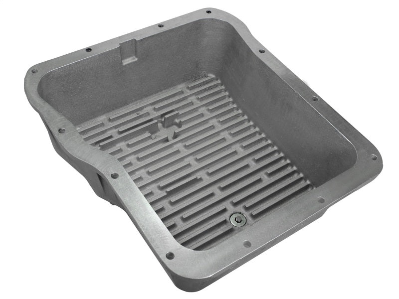 aFe Transmission Pan Cover (Raw); GM Diesel Trucks 01-14 V8-6.6L (td)