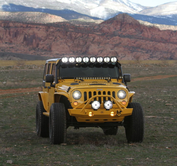 KC HiLiTES 07-18 Jeep JK (Not for Rubicon/Sahara) 7in. Gravity LED Pro DOT Headlight (Pair Pack Sys)