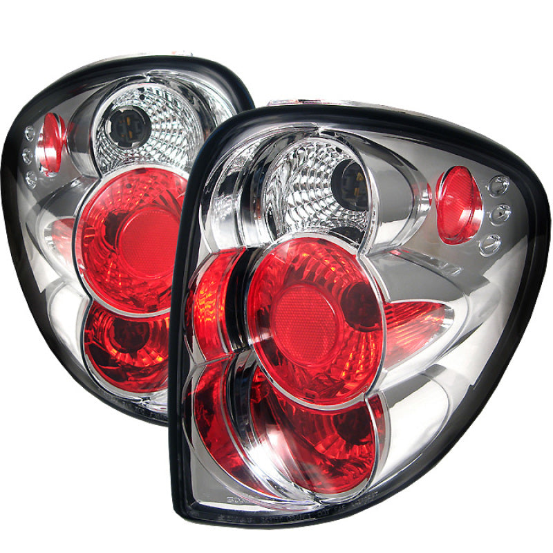 Spyder Dodge Caravan/Grand Caravan 01-07 Euro Style Tail Lights Chrome ALT-YD-DC01-C