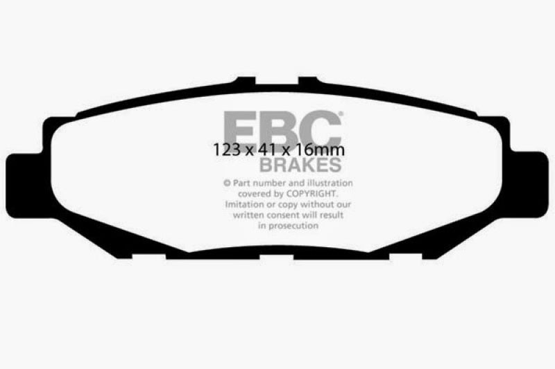 EBC 93-97 Lexus GS300 3.0 Redstuff Rear Brake Pads