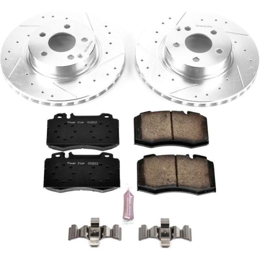 Power Stop 04-06 Mercedes-Benz E500 Front Z23 Evolution Sport Brake Kit