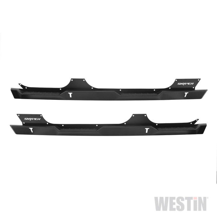 Westin/Snyper 07-17 Jeep Wrangler Unlimited Rock Slider Steps - Textured Black