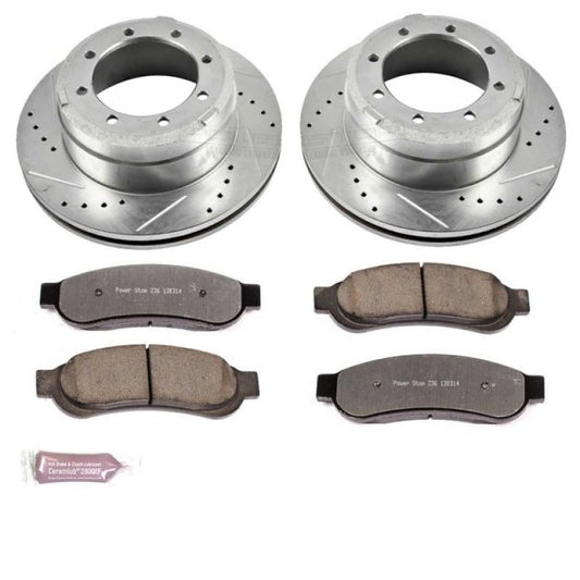 Power Stop 10-12 Ford F-350 Super Duty Rear Z36 Truck & Tow Brake Kit