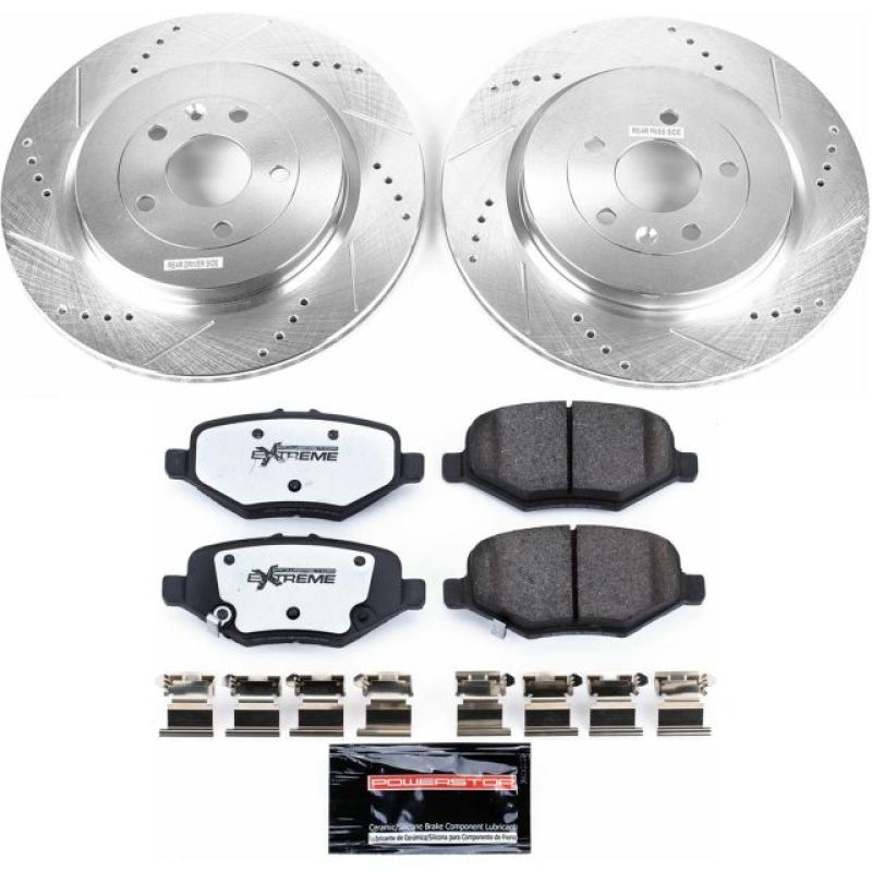 Power Stop 13-19 Ford Explorer Rear Z36 Truck & Tow Brake Kit