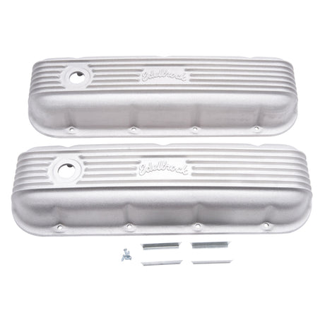 Edelbrock Valve Cover Classic Series Chevrolet 1965 and Later 396-502 V8 Satin