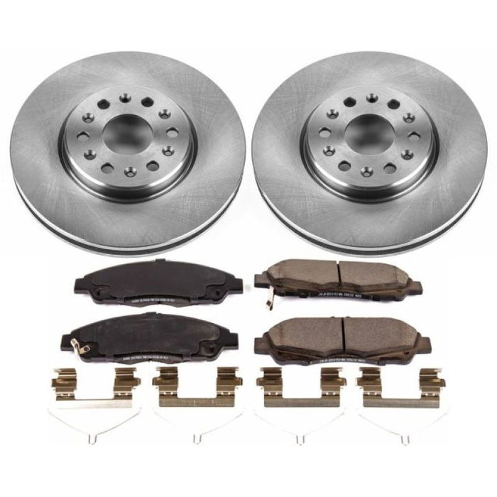 Power Stop 17-18 GMC Acadia Front Autospecialty Brake Kit