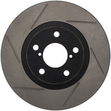 StopTech Power Slot 00-05 Legacy / 7/98-08 Impreza Front Right SportStop Slotted Rotor