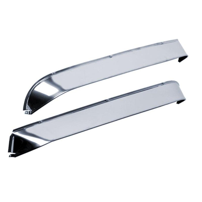 AVS 76-98 Plymouth PB200 Ventshade Window Deflectors 2pc - Stainless