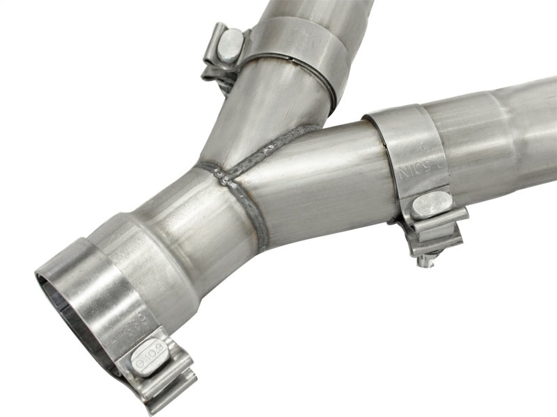 aFe MACHForce XP 14+ Jeep Grand Cherokee V6 3.0L (td) 2.5in DPF-Back 409SS Exhaust w/Resonators