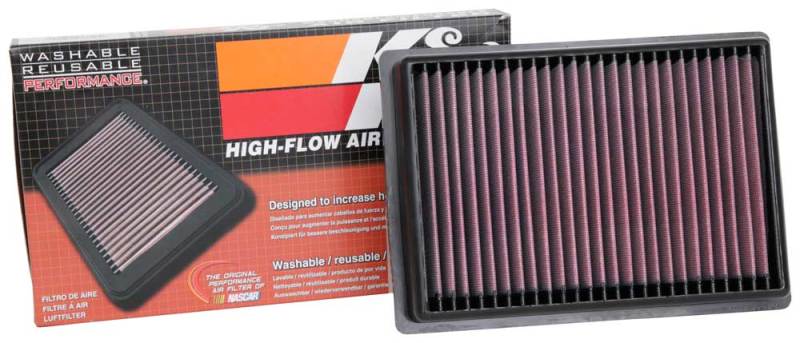 K&N 16-19 Lexus RX450H V6-3.5L F/I Replacement Drop In Air Filter