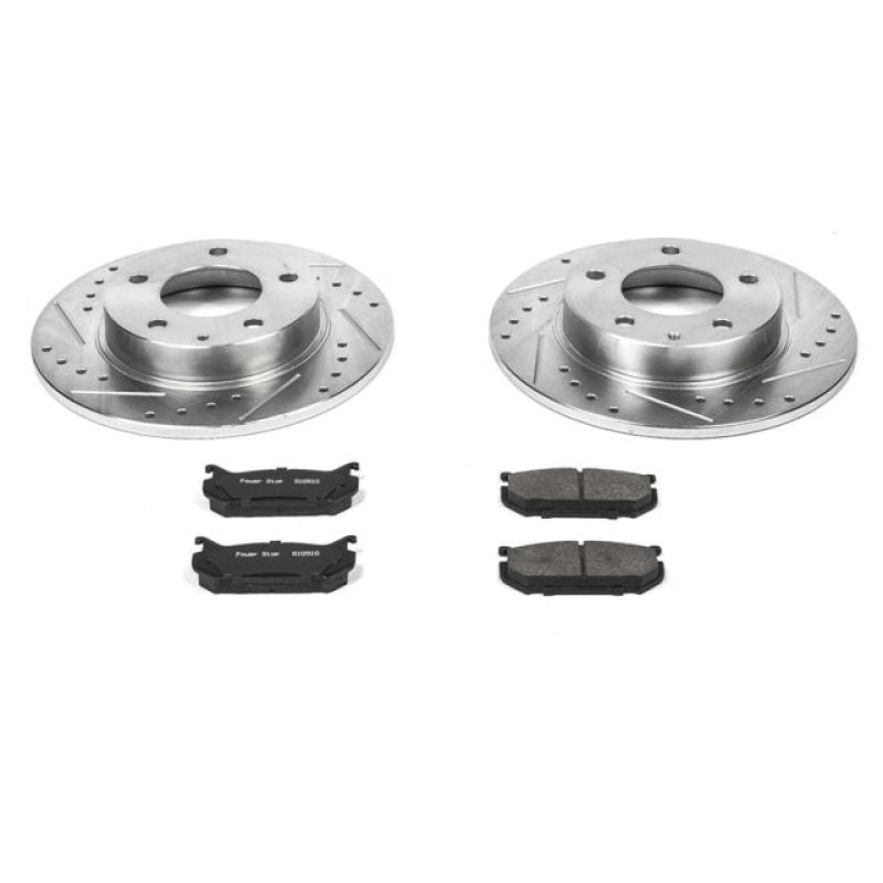 Power Stop 93-97 Ford Probe Rear Z23 Evolution Sport Brake Kit