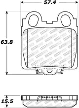 StopTech Street Select Brake Pads - Front/Rear