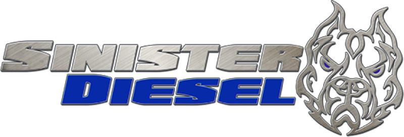 Sinister Diesel 03-07 Ford Powerstroke 6.0L Blue Spring Kit with Adjustable Billet Spring Housing