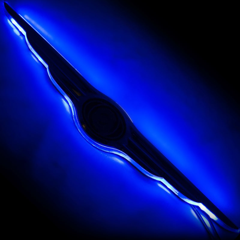 Oracle Chrysler Illuminated Wing - Dual Intensity - Blue SEE WARRANTY