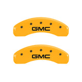 MGP 4 Caliper Covers Engraved Front & Rear MGP Black finish silver ch