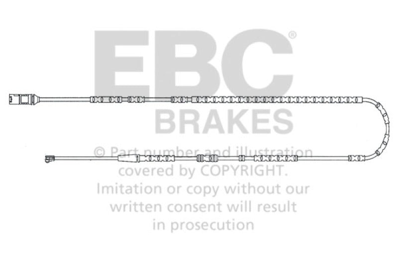 EBC 2010-2016 BMW Z4 3.0L (E89) Rear Wear Leads